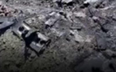 Proiectil exploziv de două kilograme, prăbușit într-o curte din Tulcea