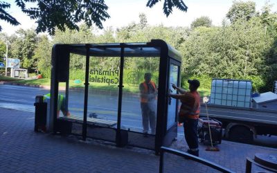 Curățenie în Sectorul 2: Bulevardul Ferdinand, spălat între Mihai Bravu și Gara de Est