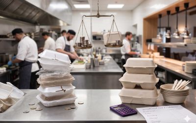 Prețul ambalajelor în restaurant: Cât de mult te costă, de fapt