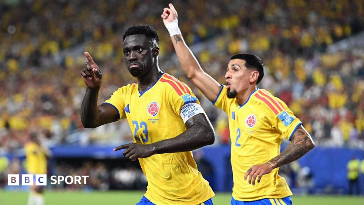 COLOMBIA DEASUPRA LUI Ronaldo ÎN GRUPUL K
