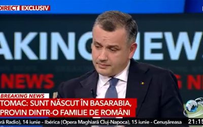 Tomac explică cedarea cetățeniei ucrainene. Premierul a plâns la Antena 3