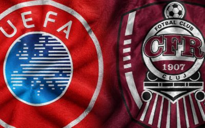 CFR, amendat CRUNT de UEFA: 200.000 euro și risc de suspendare