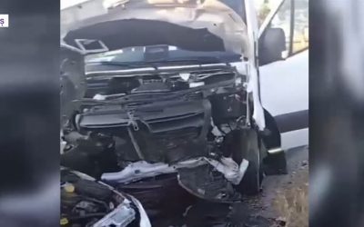 Accident cumplit pe A1: patrule spitale după coliziune