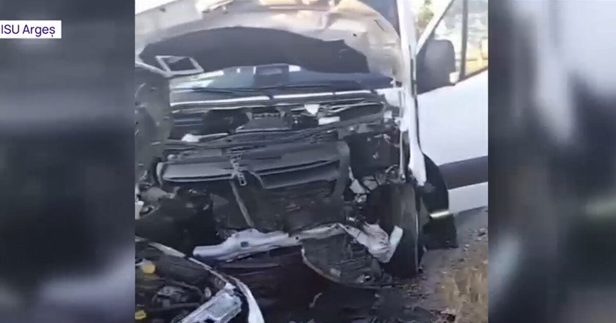 Accident cumplit pe A1: patrule spitale după coliziune