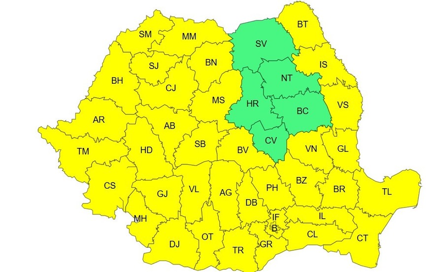 Caniculă extremă: 35 de grade în toată România