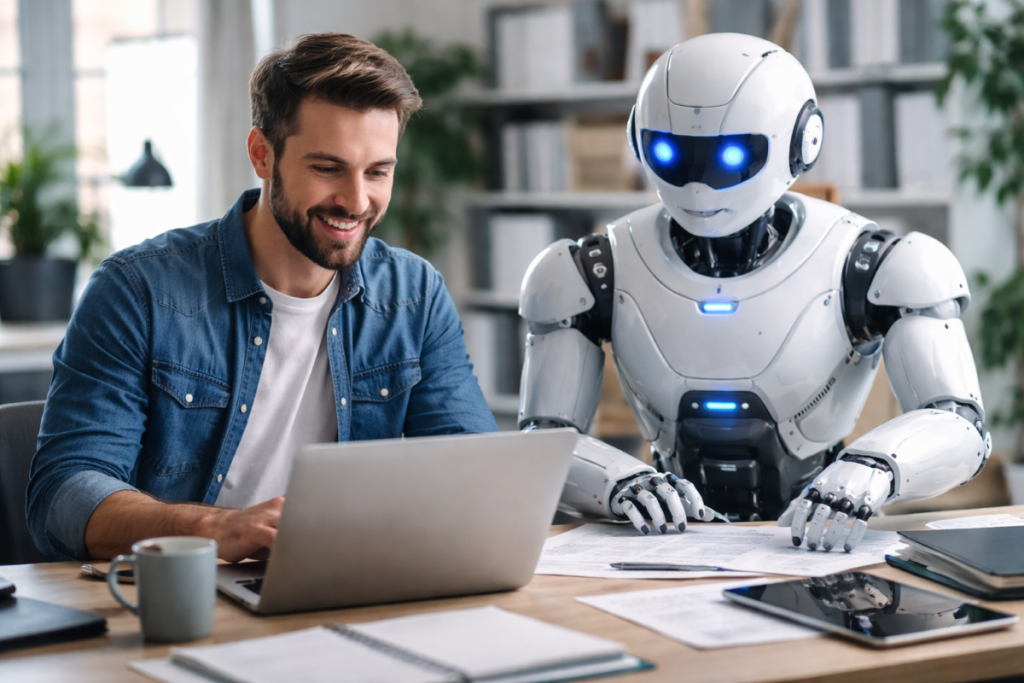 AI ne înlocuiește: sfârșitul muncii omului este aproape