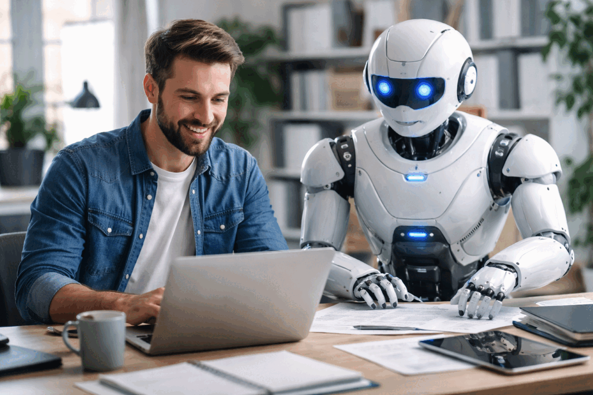 AI ne înlocuiește: sfârșitul muncii omului este aproape