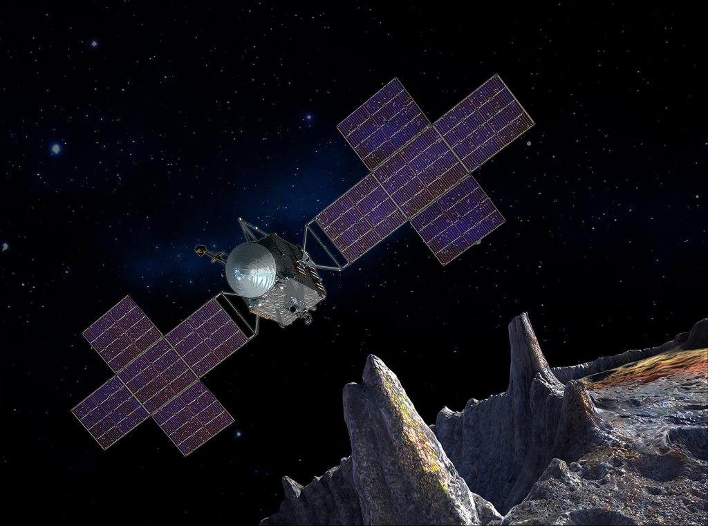 Sonda NASA Psyche, pe drum spre un asteroid bogat în metale