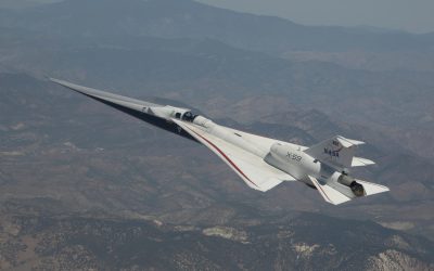 X-59 Quesst, avionul-fantomă, a spart bariera sunetului
