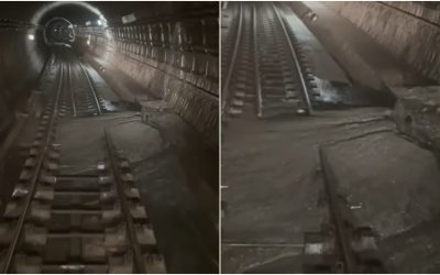 Prăbușire în metrou: Circulație blocată între 1 Mai și Jiului