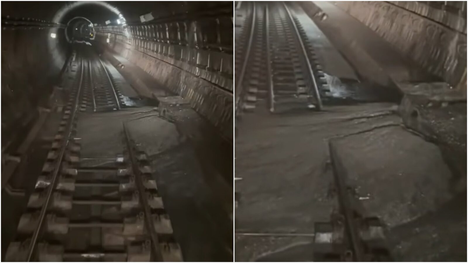 Prăbușire în metrou: Circulație blocată între 1 Mai și Jiului