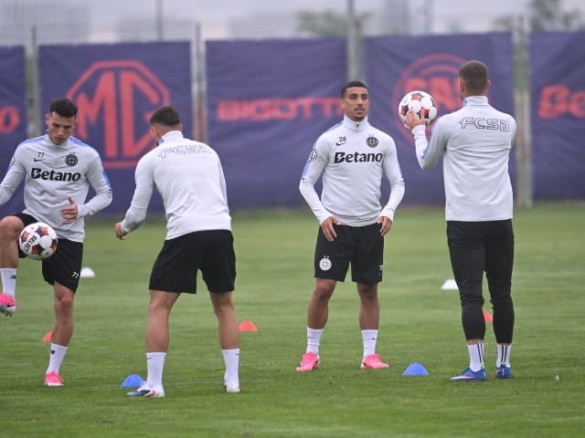 FCSB: Trei debutanți surprind în primul 11 contra Auda