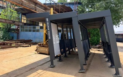 Linia 5 tramvai: Copertinele avansează, dar lucrările întârzie