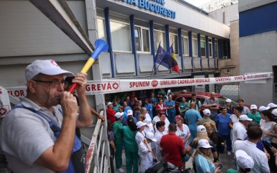 Spitalele în protest: Salarizarea, „mai rea decât cea din mai”