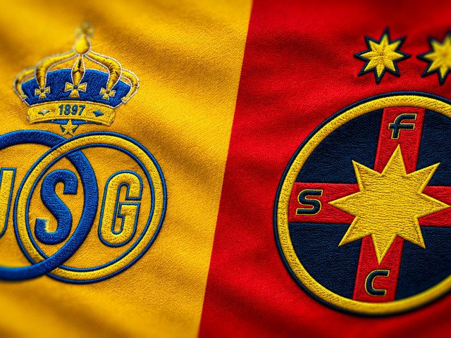 Union SG – FCSB: Olaru titular. Belgienii deschid scorul