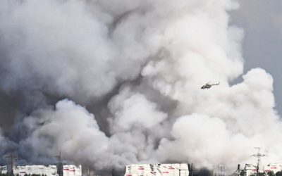 „Ucrainenilor, nu aveți empatie?” Comercianți ruși, în lacrimi după ce dronele au lovit noi depozite în apropiere de Sankt Petersburg