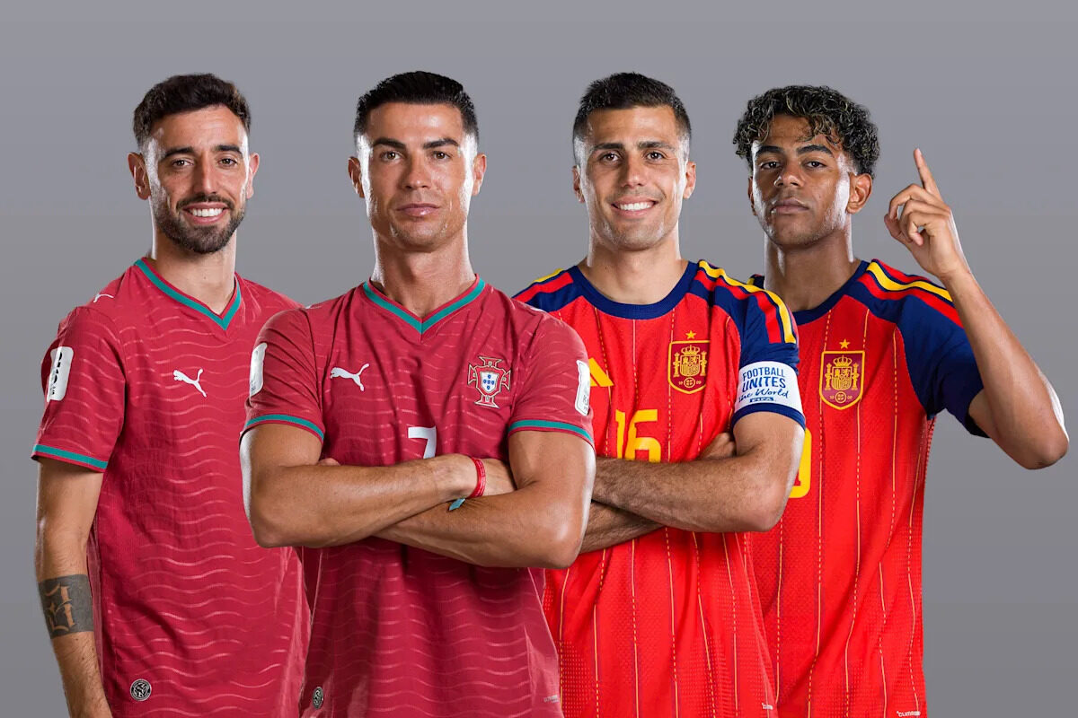 World Cup Round of 16 live updates: Spain vs. Portugal kicks off blockbuster Monday before USA-Belgium