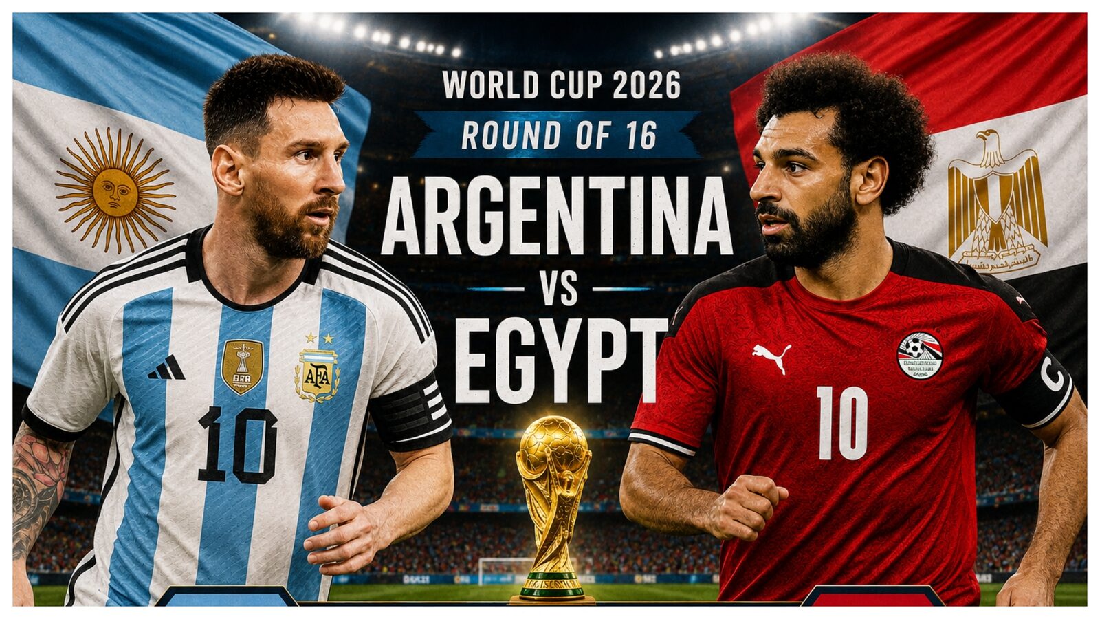 Argentina învinge Egiptul 3-2, revenire uluitoare la Cupa Mondială 2026