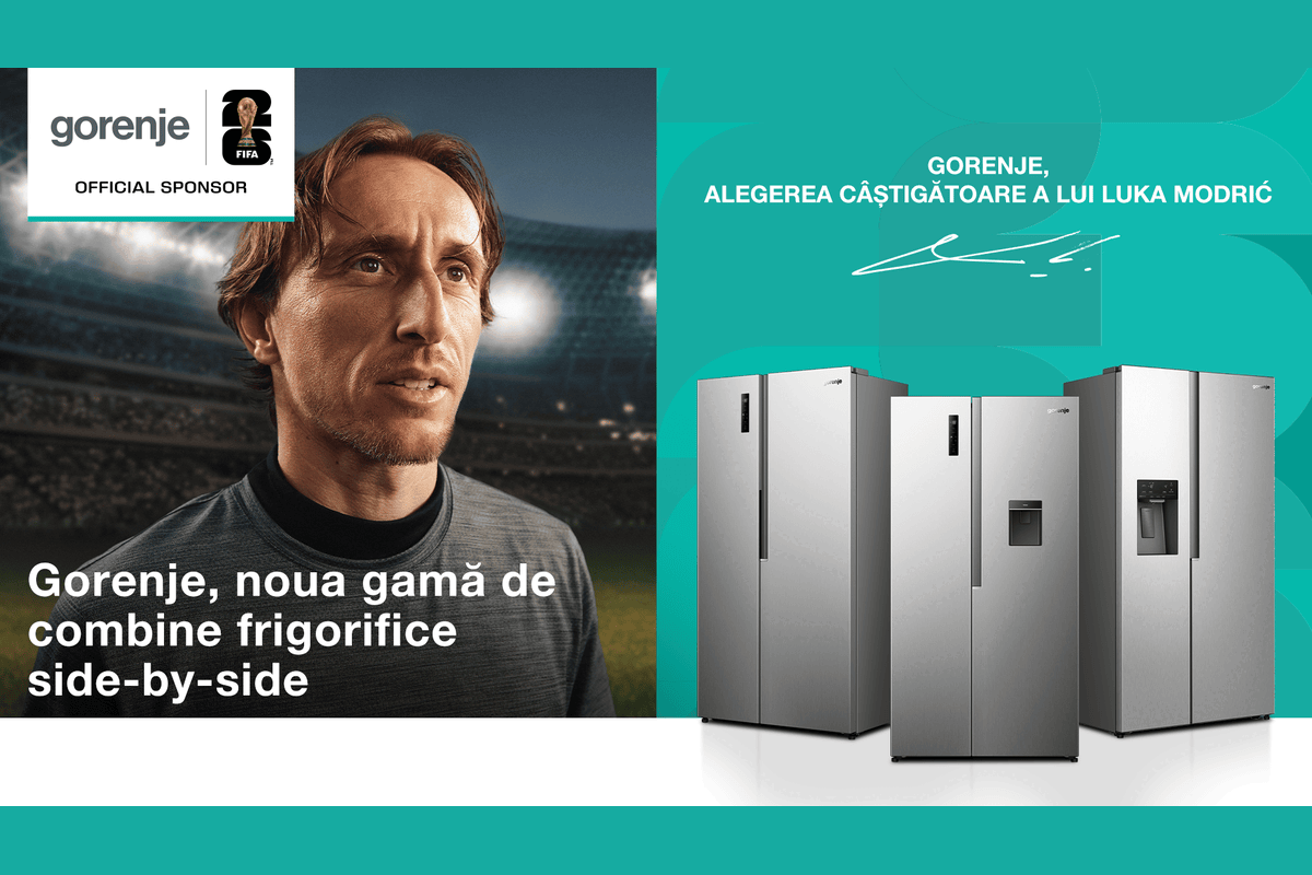 Gorenje: Frigidere noi pentru marile meciuri de la Mondialul FIFA