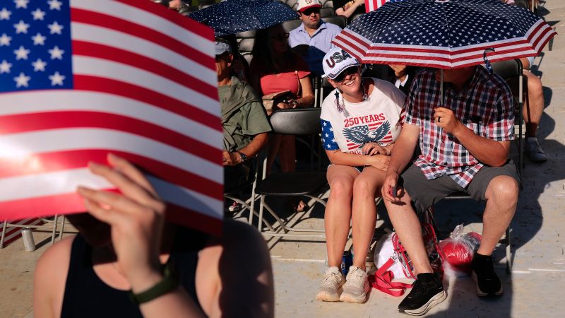 America 250: Trump jubilă de Ziua Independenței