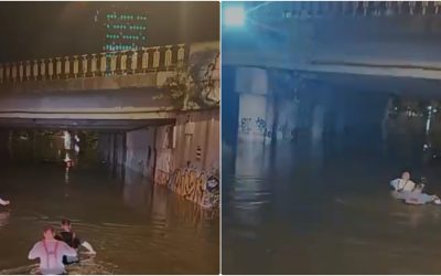 Haos în București și Ilfov: Pompierii înoată, sute de mașini distruse
