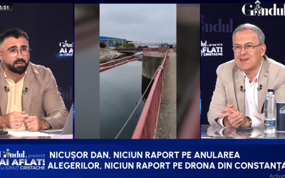 Nicușor Dan: Niciun raport despre drona din Constanța