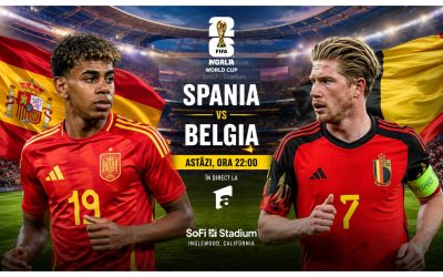 Belgia 2-1, Merino salvează Spania: sfert cu Franța pentru campioni