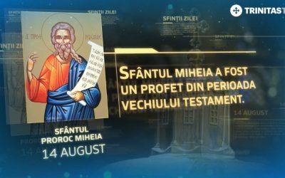 Sfântul Miheia, profetul de la 14 august pe Sinaxar