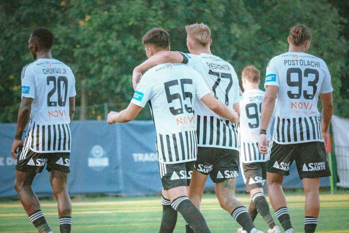 U Cluj, victorie categorică: 7-1 adversara de coșmar