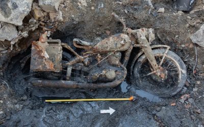 Dunărea joasă dezvăluie nave naziste și muniții, fascinând România