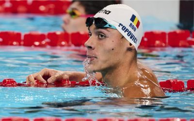 Popovici, triplu campion european la 100m liber, un nou record