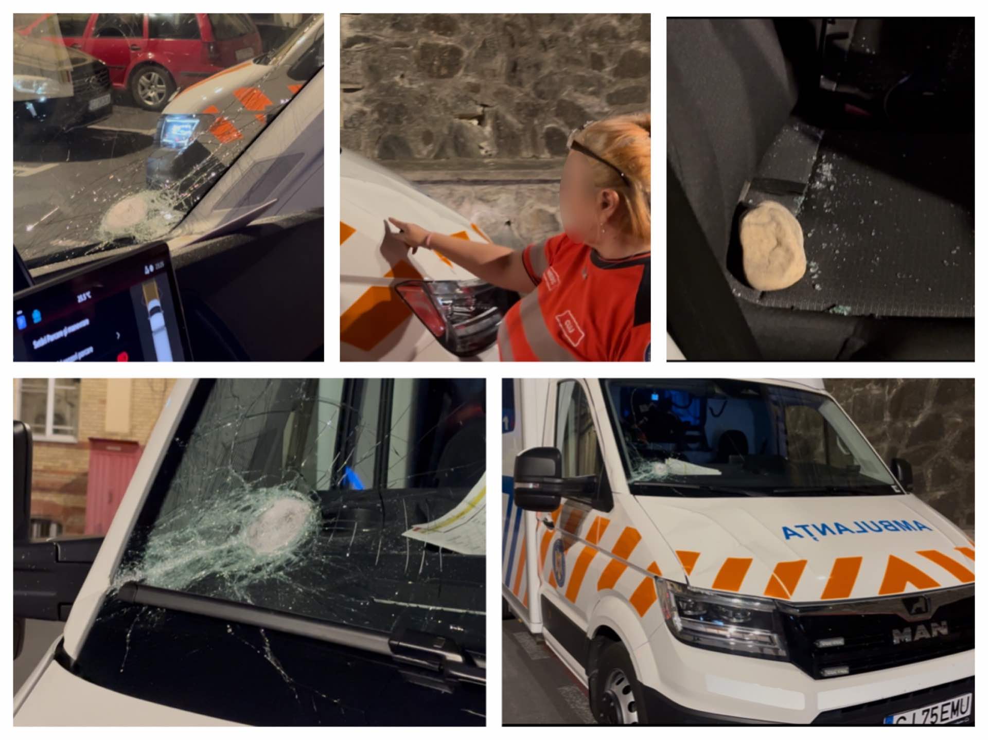 Ambulanță atacată pe motive false: „Furau copiii”