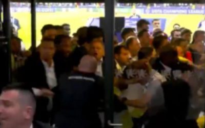 Șoc în Champions League: Agresiune la vestiare, staff-ul a sărit la bătaie