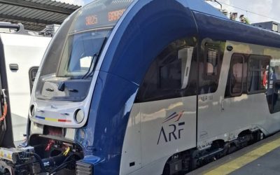 Primul tren PESA, scos din șanțuri: A ieșit la drum!