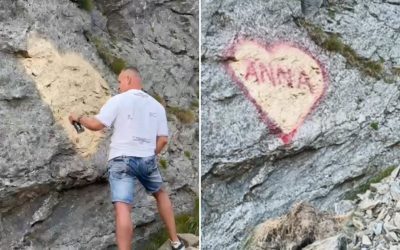 Poliția, gata cu vopsitorul de pe Transfăgărășan