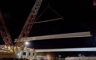 A0, ultima grindă montată. E un pas major