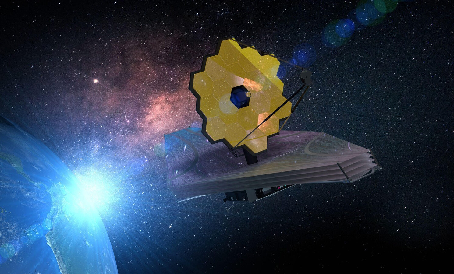 Webb, spectacol cosmic: Stea cu gaură neagră explică mistere