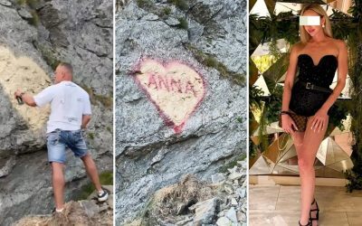 ANNA, muza bucureșteanului cu nevastă, i-a pus numele pe stânca de pe Transfăgărășan