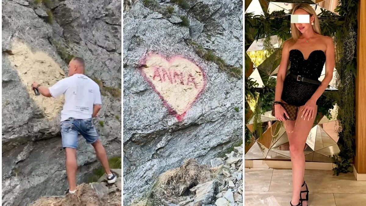 ANNA, muza bucureșteanului cu nevastă, i-a pus numele pe stânca de pe Transfăgărășan