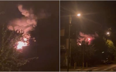 Incendiu major în Sectorul 1. RO-Alert emis