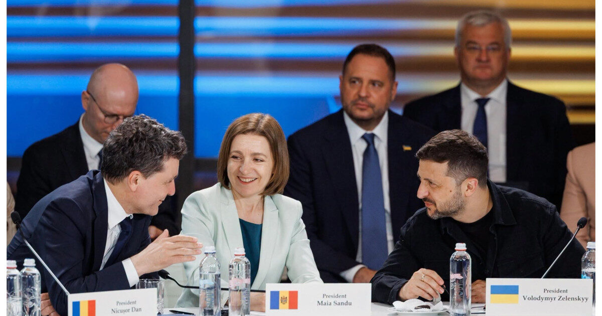 Nicușor Dan, discuții cu Sandu și Zelenski în Moldova
