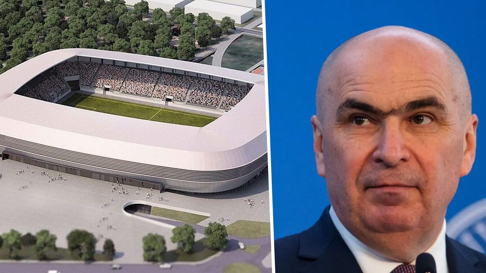 Bolojan dă 1,4 miliarde lei pe 4 stadioane noi