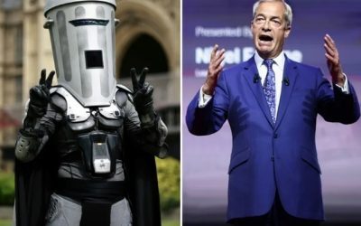 Farage, deputat, ignorat. Candidat satiric, 27% din voturi