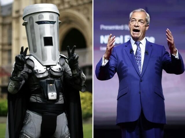 Farage, deputat, ignorat. Candidat satiric, 27% din voturi