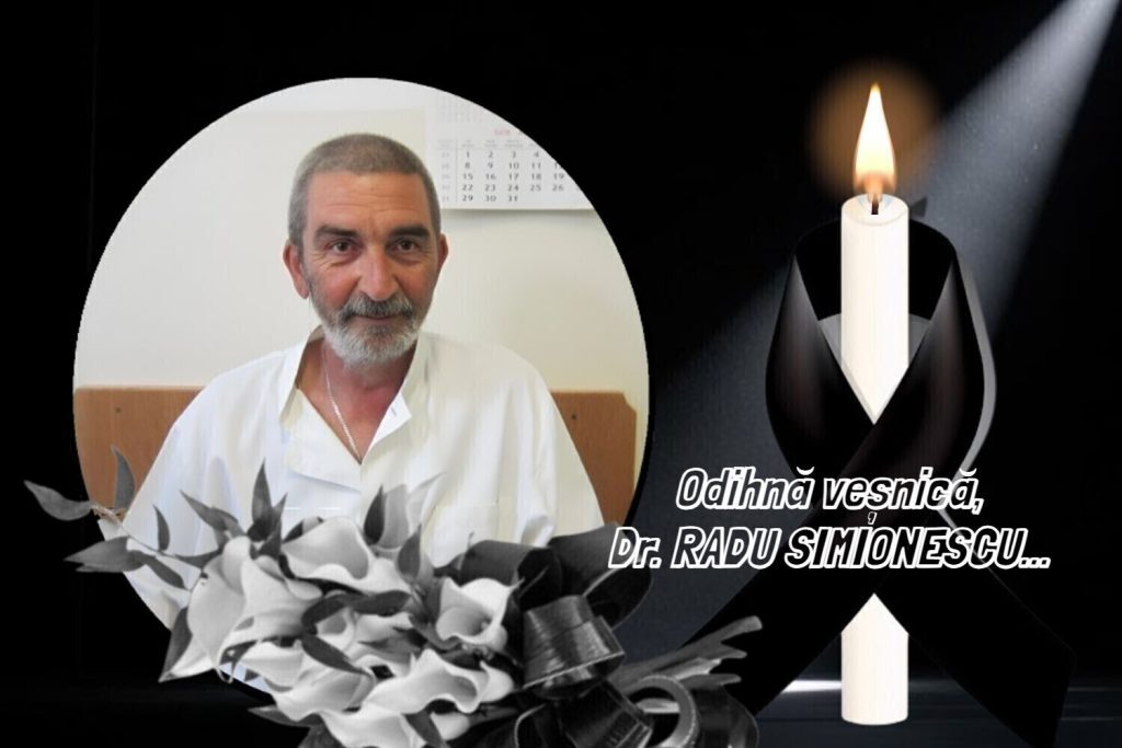 Buzău în doliu: Pierdem un alt medic de valoare, Dr. Radu Simionescu