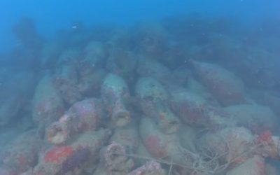 Epavă romană milenară descoperită în Sicilia, plină cu amfore