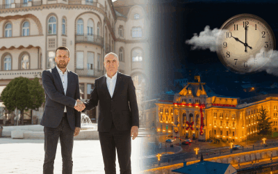 Iluminatul public: pornește cu o oră întârziere