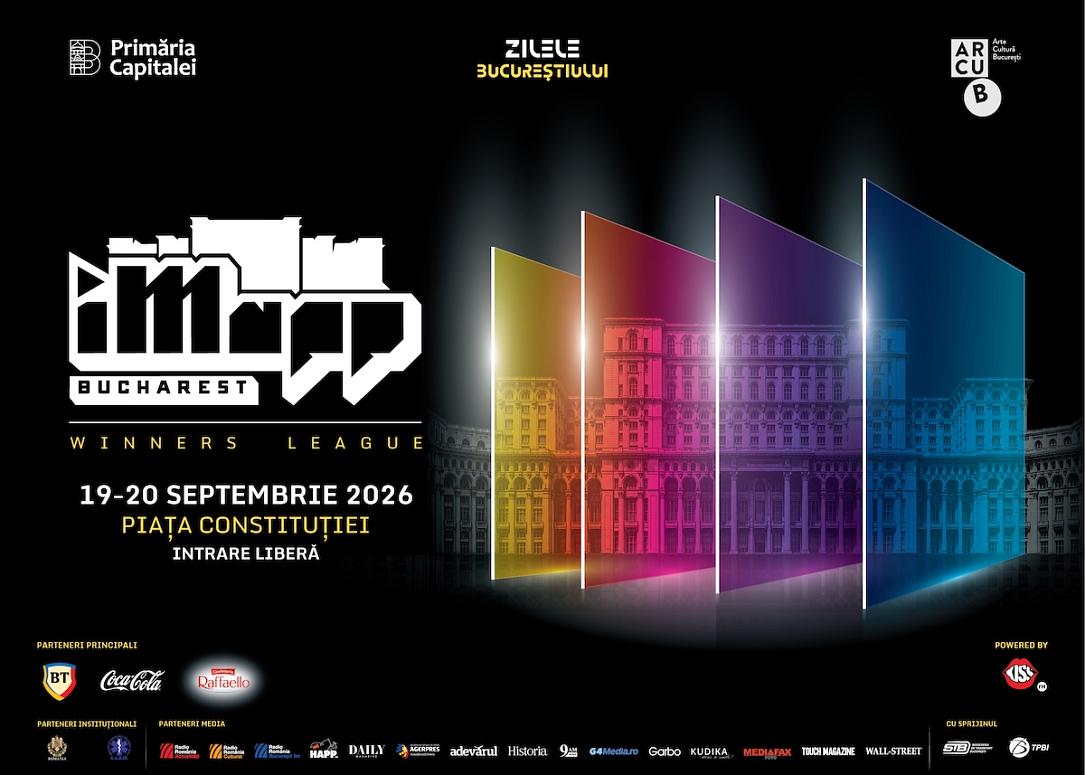 iMapp București 2026: 7 expoziții digitale și un omagiu Nadia Comăneci