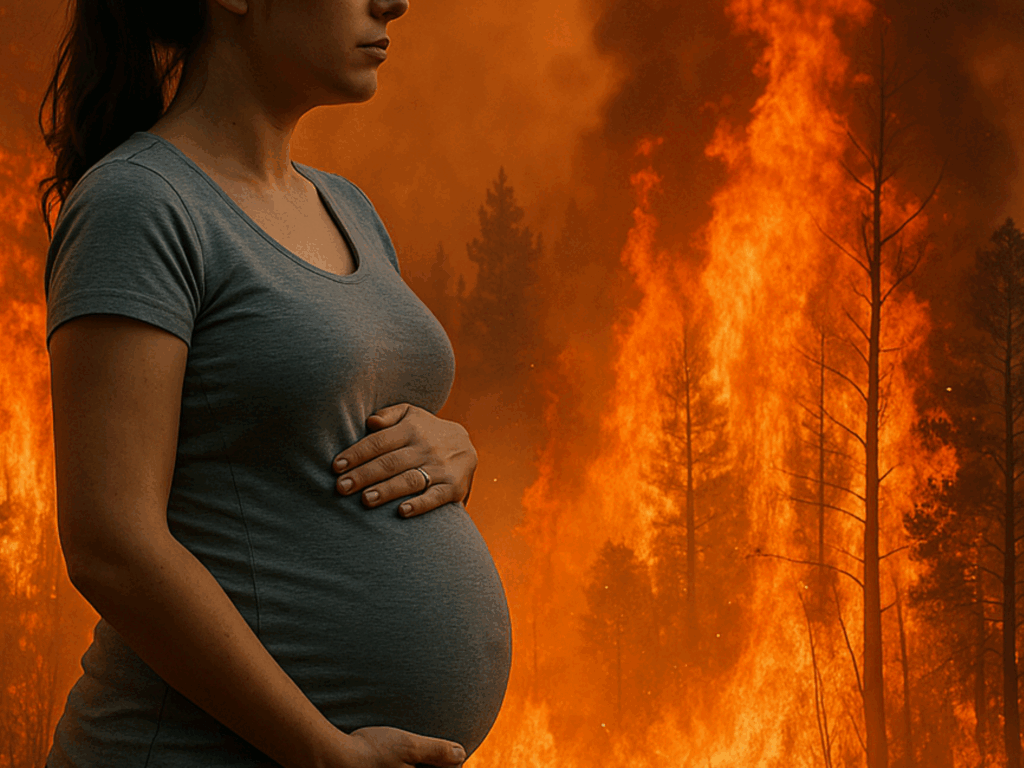 Fumul de la incendii, pericol pentru gravide: studiu alarmant