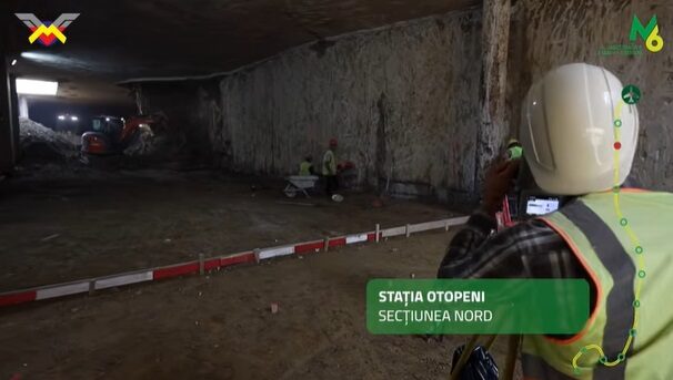 Metrou Otopeni: Secțiunea 1 Mai-Tokyo, 72% gata în iulie